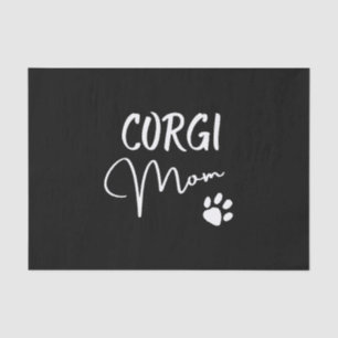 Papel De Seda Regalos de Corgi Mom Mascota para los amantes de l
