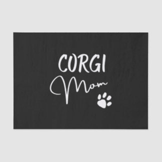 Papel De Seda Regalos de Corgi Mom Mascota para los amantes de l