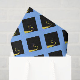 Papel De Seda Regalos de Graduación Azul Claro