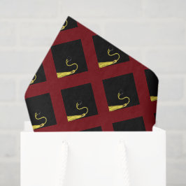 Papel De Seda Regalos de Graduación Granate