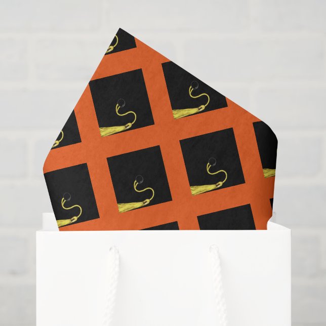 Papel De Seda Regalos de Graduación Naranja (Bolsa de regalo)