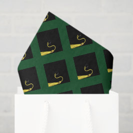 Papel De Seda Regalos de Graduación Verdes
