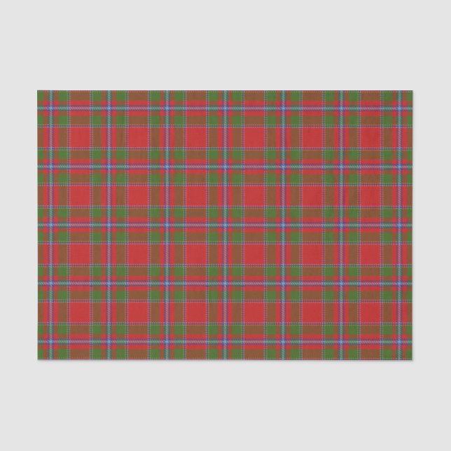 Papel De Seda Regalos Escoceses Clan Drummond Tartán (Anverso)
