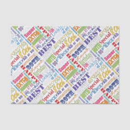 Papel De Seda Regalos Únicos Y Especiales De La Fiesta De Cumple