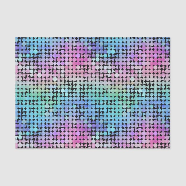 Papel De Seda regente arcoiris: (Anverso)