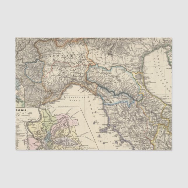 Papel De Seda Regiones de Italiae IIIIXI (Anverso)