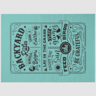 Papel De Seda Reglas de BackYard