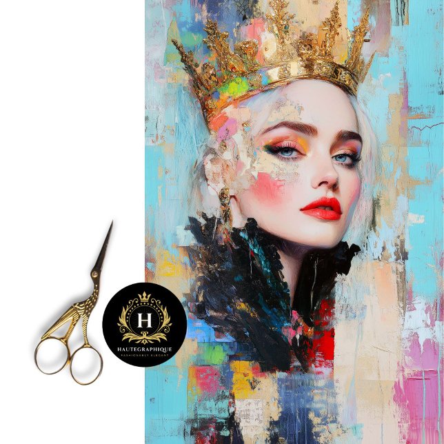 Papel De Seda Reina abstracta decoupage regio (Subido por el creador)