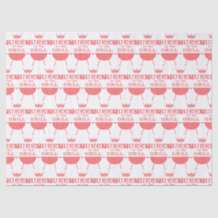 Papel De Seda Reina Del Grill, Rosa