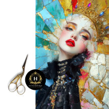 Reina destrozada Abstracta arte Mujeres Mes de His