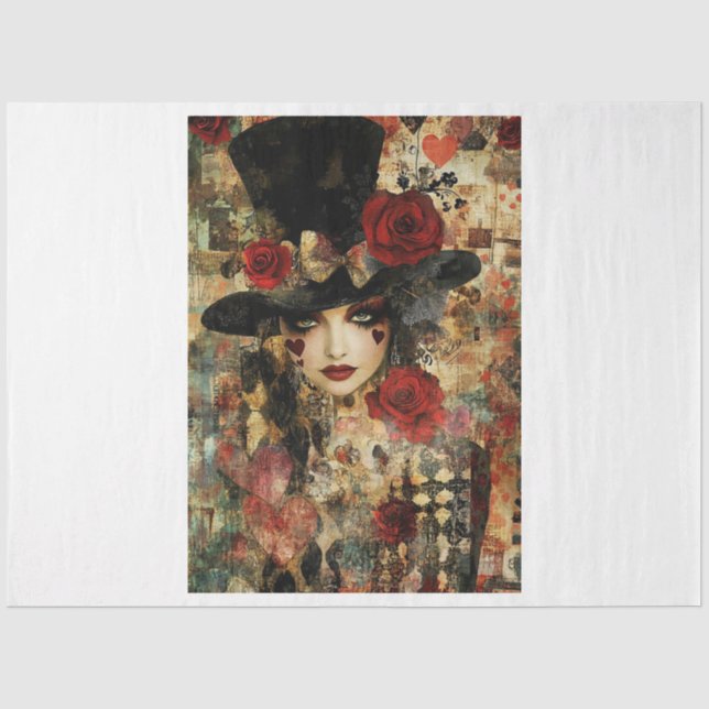 Papel De Seda Reina Dos (Anverso)