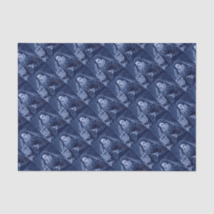 Papel De Seda Reina Isabel I en azul