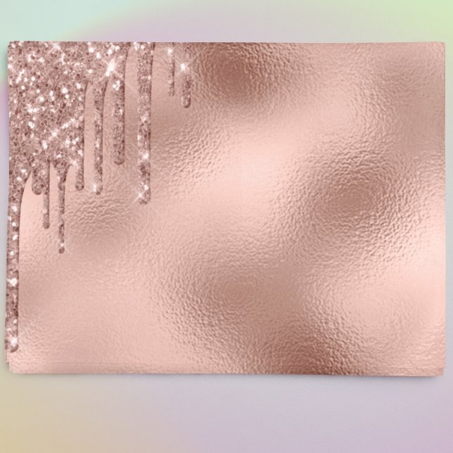 Papel De Seda Relieve metalizado dorado Rosa de las perforacione (Subido por el creador)