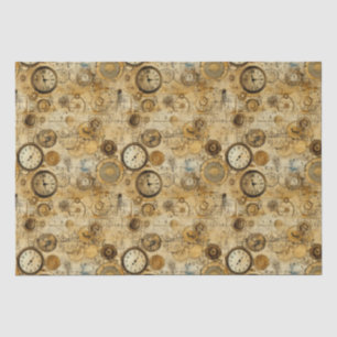 Papel De Seda Reloj de vapor de grano rugoso (5)