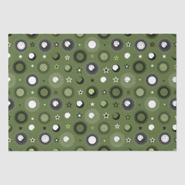 Papel De Seda Relojería Celeste (Anverso)