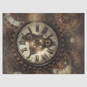 Papel De Seda Relojes Vintage Steampunk