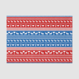 Papel De Seda Reno y copos de nieve del estilo del suéter del