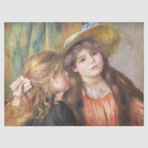 Papel De Seda Renoir - Retrato de dos niñas pequeñas