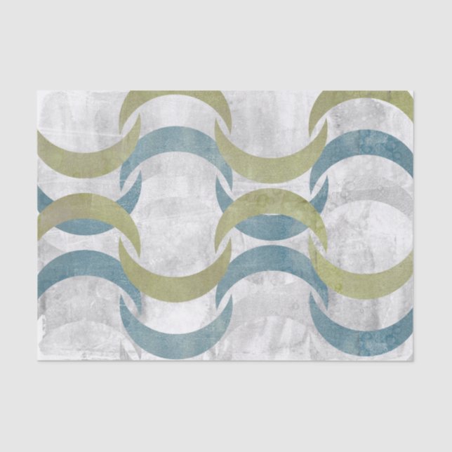 Papel De Seda Repetición geométrica III (Anverso)