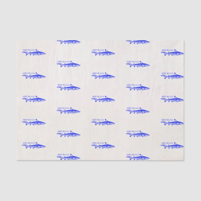 Papel De Seda Respeto a la curiosa cita de los lugareños - Navy  (Anverso)