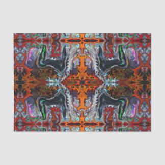 Papel De Seda Respiración del modelo de la yoga del fuego en