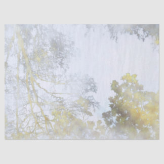 Papel De Seda Resplandor Dorado de Hoja Ancha