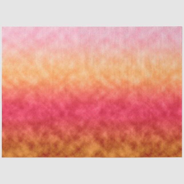 Papel De Seda Resplandor Rosa Dorado (Anverso)