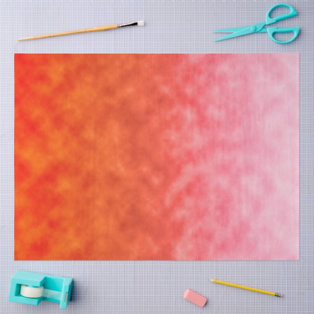 Papel De Seda Resplandor rosado (Artesanía)