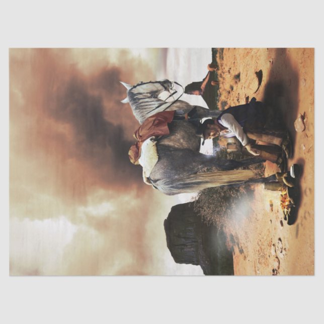 Papel De Seda Resto de los Vaqueros (Anverso)