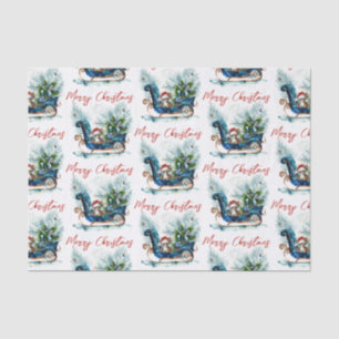 Papel De Seda Resto del bebé azul