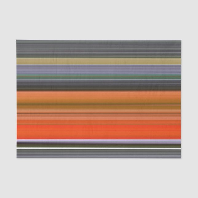Papel De Seda Resumen #1: Naranja y gris (Anverso)