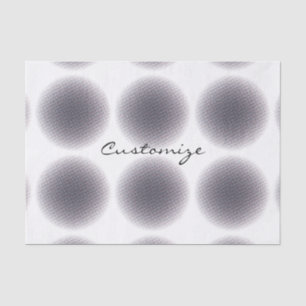 Papel De Seda Resumen Círculo pulsador de medio tono Thunder_Cov