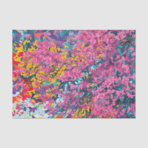 Papel De Seda Resumen de Azalea Wildflowers