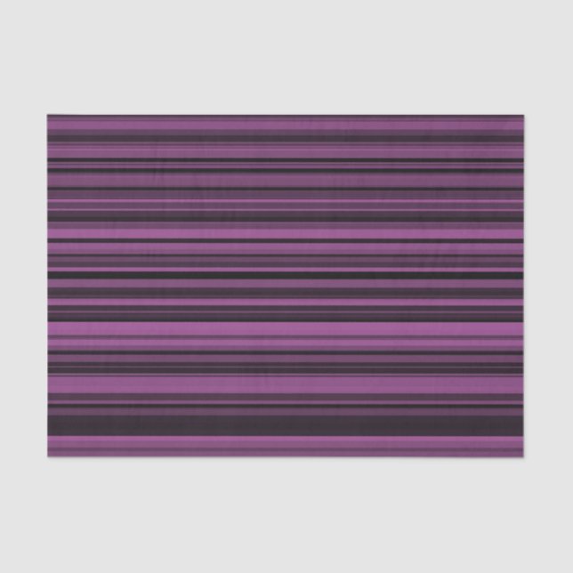 Papel De Seda Resumen de bandas negras púrpuras (Anverso)