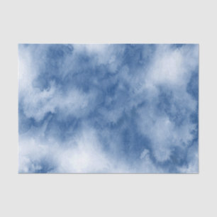 Papel De Seda Resumen de color azul índigo