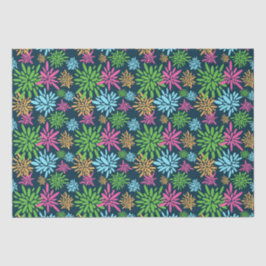 Papel De Seda Resumen de colores de fuegos artificiales Flores P