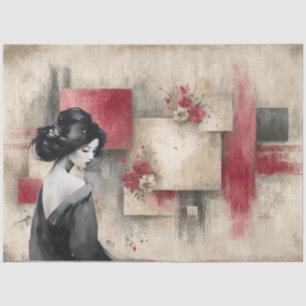 Papel De Seda Resumen de la decepción del colegio de arte Floral