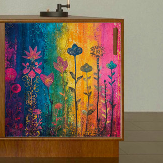 Papel De Seda Resumen de la descomposición de las flores de arco