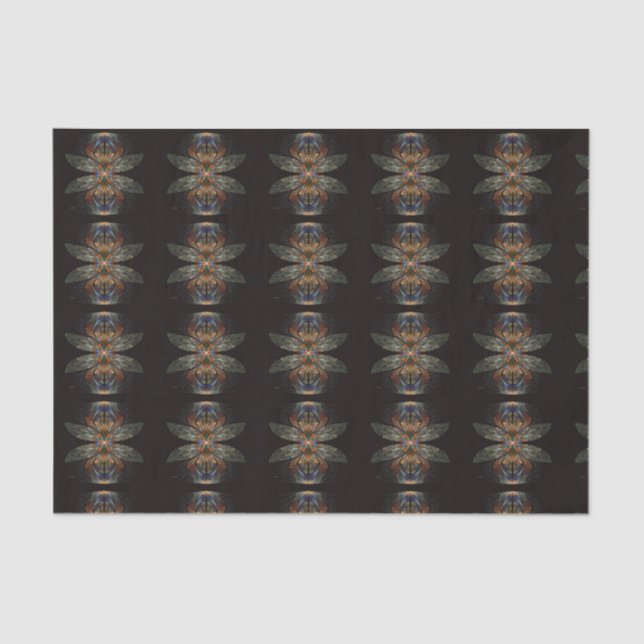 Papel De Seda Resumen de la libélula (Anverso)