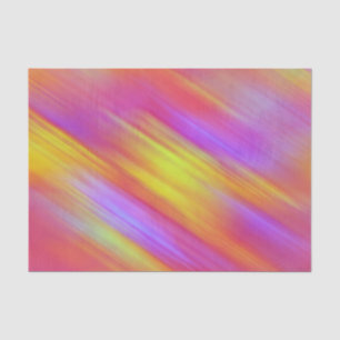 Papel De Seda Resumen de Neon Brillante Rojo Rosa Amarillo