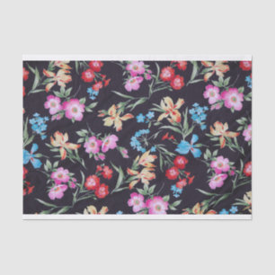 Papel De Seda Resumen de patrón floral