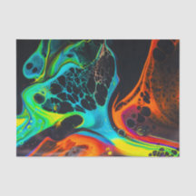 Resumen de pintura flotante, desconexión, relleno