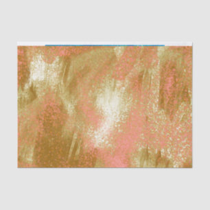 Papel De Seda Resumen del naranja Gold Brown