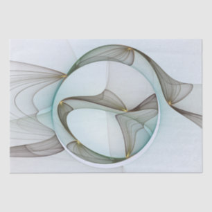 Papel De Seda Resumen Elegancia dorada turquesa moderna