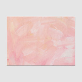 Papel De Seda Resumen pintado a mano rosa. Elegante cepillo de r