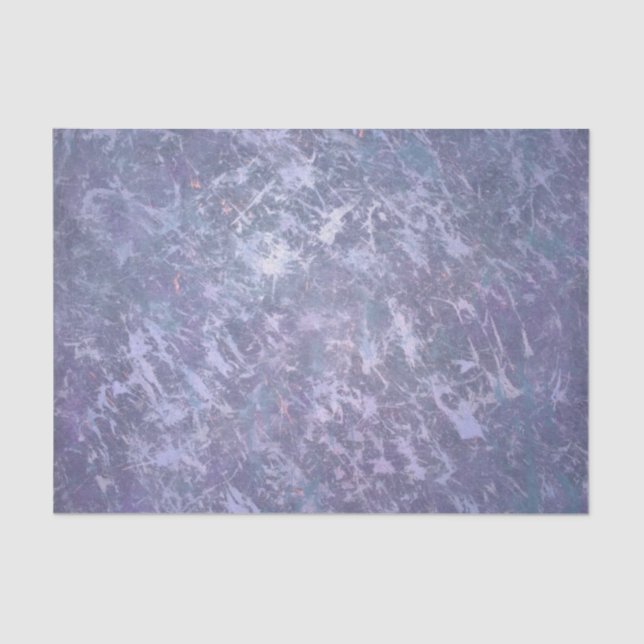 Papel De Seda Resumen púrpura de Lavender | Pincel metálico (Anverso)