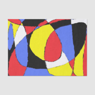 Papel De Seda Resumen rojo