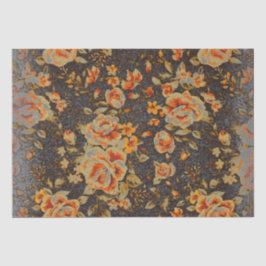 Papel De Seda Resumen Textura de la línea del lápiz floral