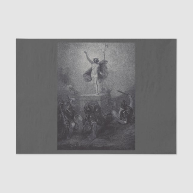Papel De Seda Resurrección de Jesucristo (Anverso)