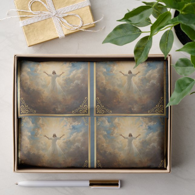 Papel De Seda Resurrección de Pascua Religiosa (Regalo )